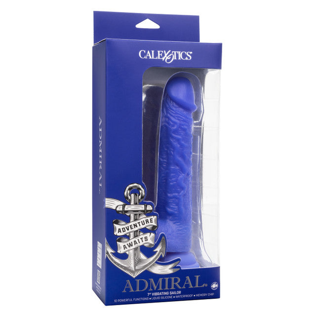 Calexotics Admiral 7" Vibrating Sailor Dildo