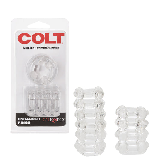 CalExotics | COLT Enhancer Rings - Clear