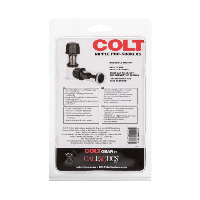 CalExotics | COLT 7- Nipple Pro-Suckers Black
