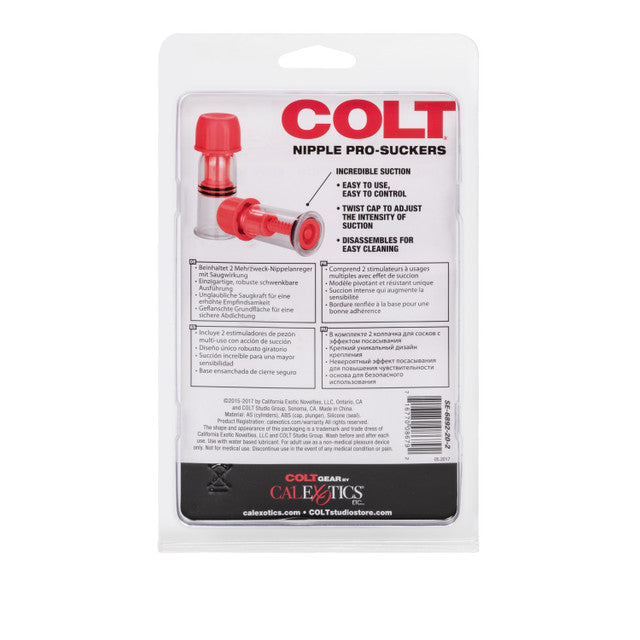 CalExotics | COLT 7- Nipple Pro-Suckers Red