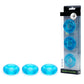 Sport Fucker Rubber Cockring - Ice Blue Cock Ring Set - 3 Pack
