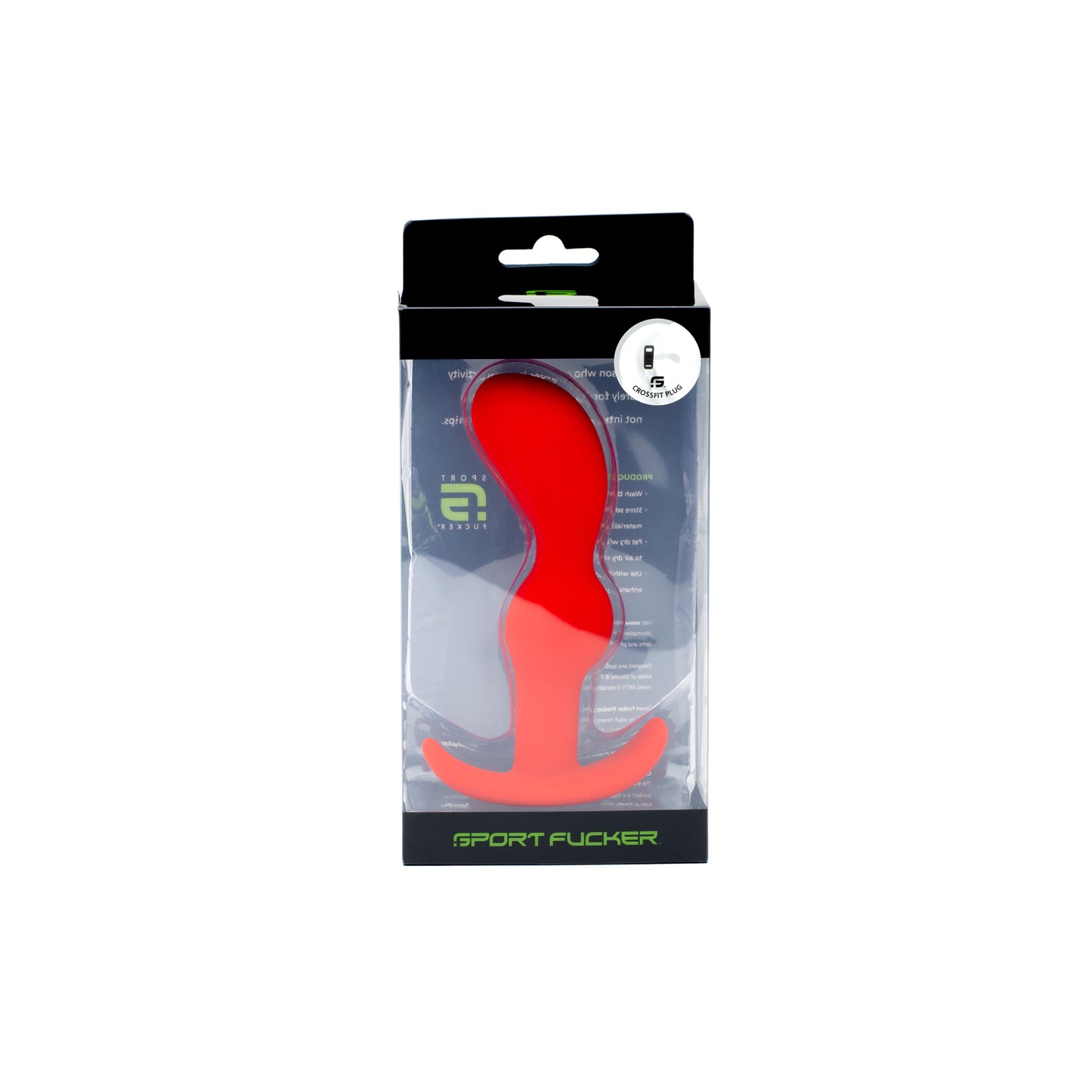 Sport Fucker CrossFit Plug - Red Medium Anal Plug