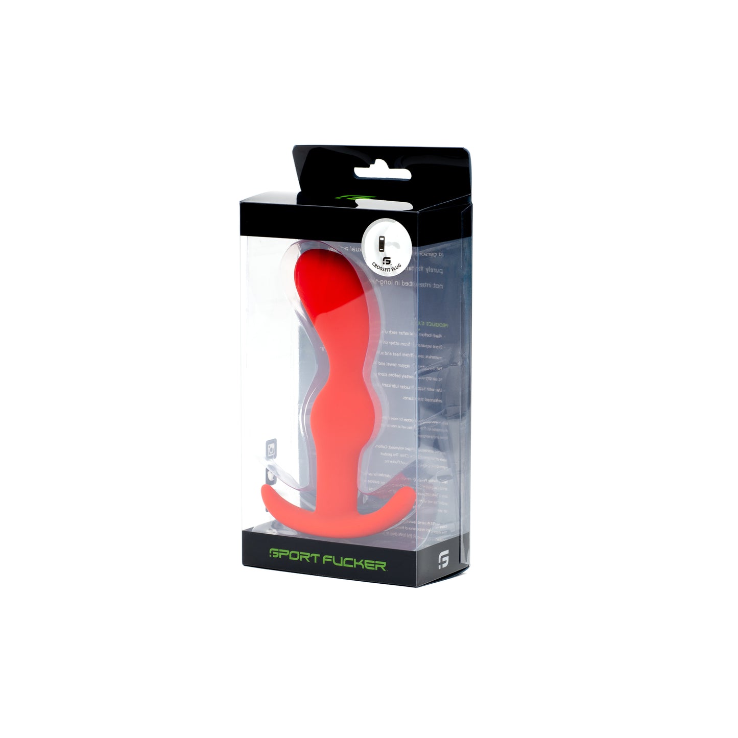 Sport Fucker CrossFit Plug - Red Medium Anal Plug