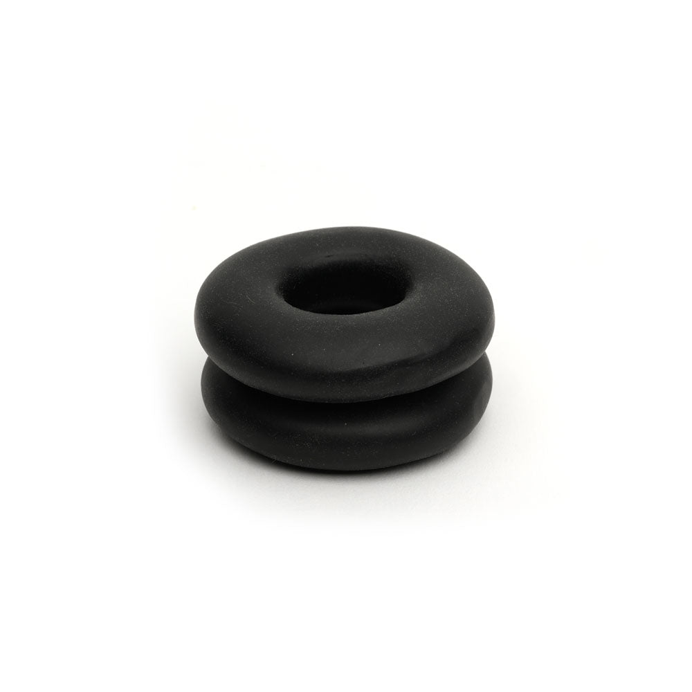 Sport Fucker Stacker  Rings - Black Cock Rings - 2 Pack