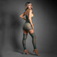 Fantasy Lingerie SHEER WILD HEART Bodystocking Dress - Green One Size