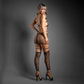 Fantasy Lingerie SHEER UNHOLY Bodystocking Dress - Black One Size