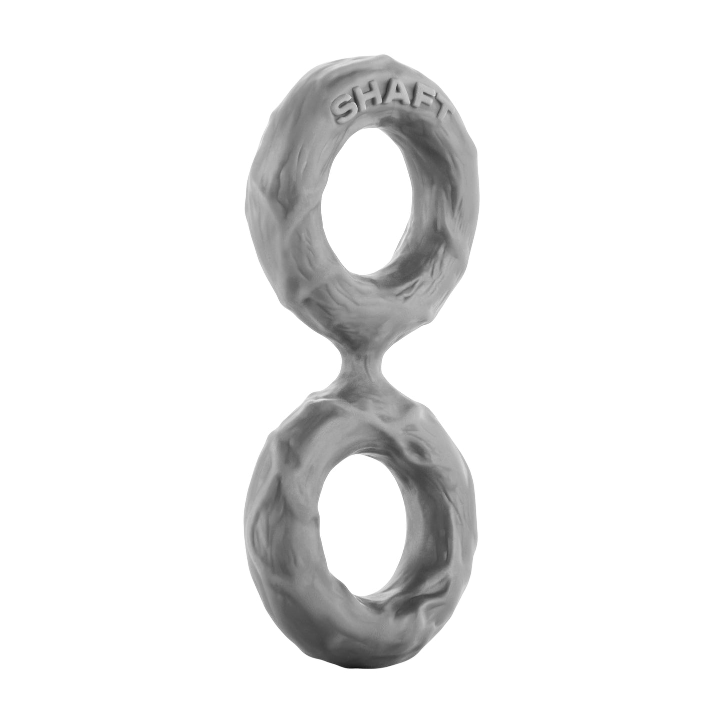 Shaft Model D Flexskin Liquid Silicone Double C-Ring Cock Ring Size 1