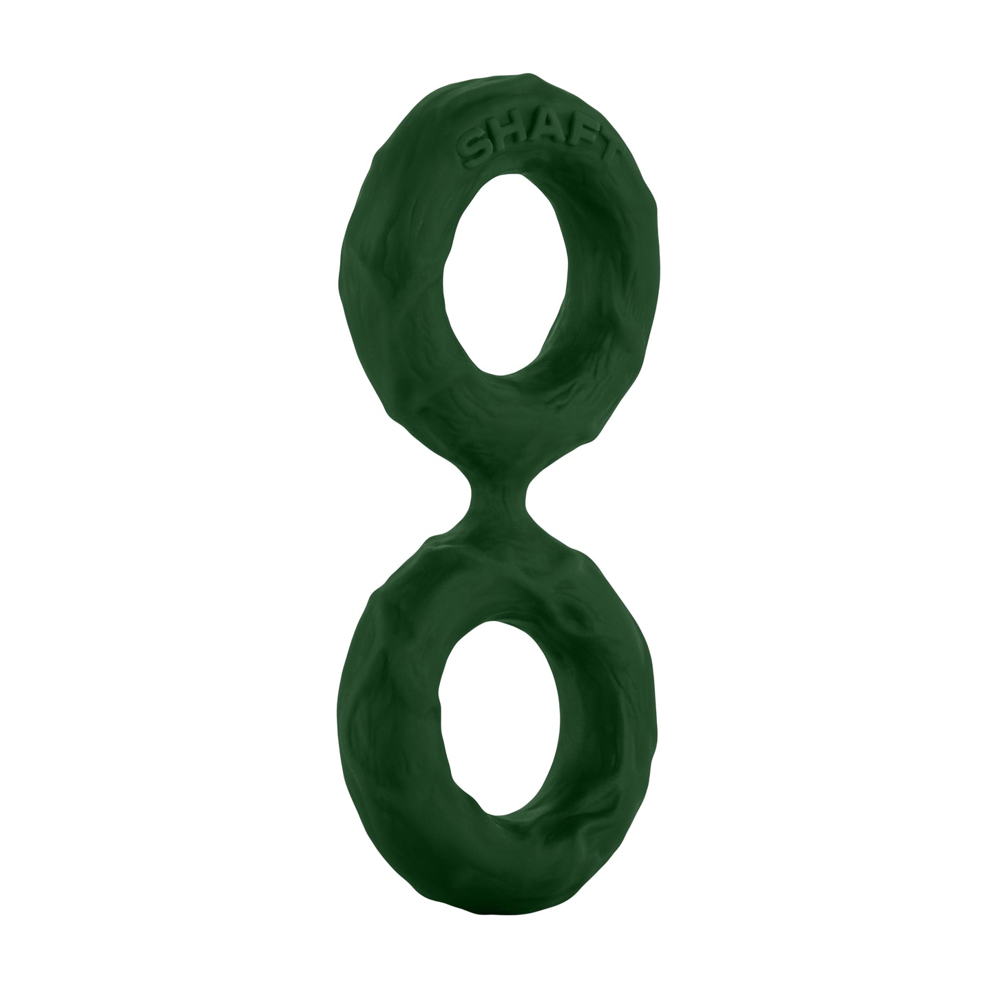 Shaft Model D Flexskin Liquid Silicone Double C-Ring Cock Ring Size 1