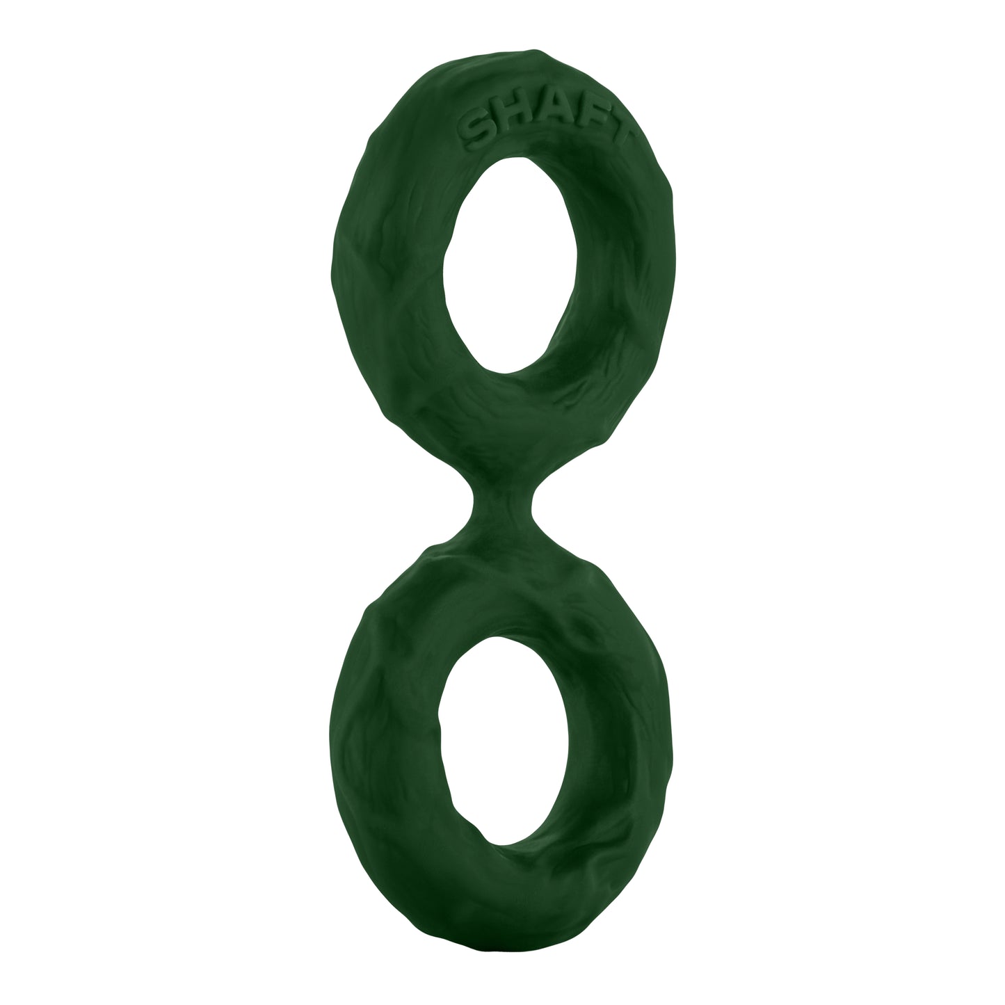 Shaft Model D Flexskin Liquid Silicone Double C-Ring Cock Ring Size 2