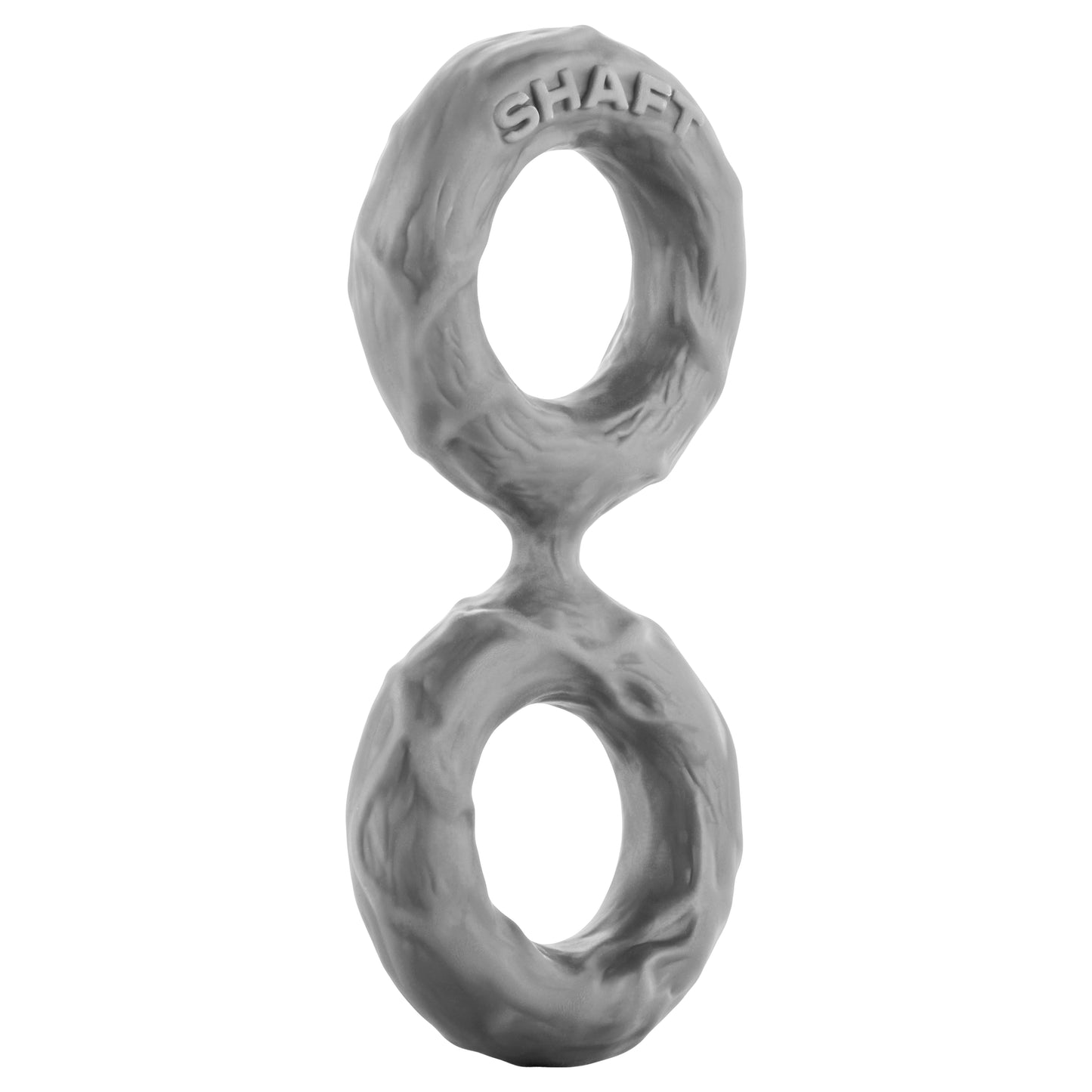 Shaft Model D Flexskin Liquid Silicone Double C-Ring Cock Ring Size 3