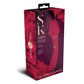Secret Kisses ROSEGASM TWOSOME Rose Red 20.3cm Air Pulsation Stimulator & Vibrator