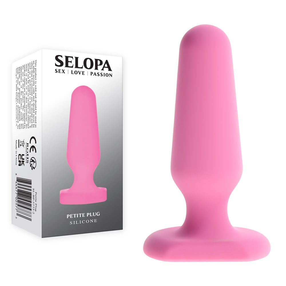 Selopa PETITE PLUG - Pink 7.4cm Butt Plug