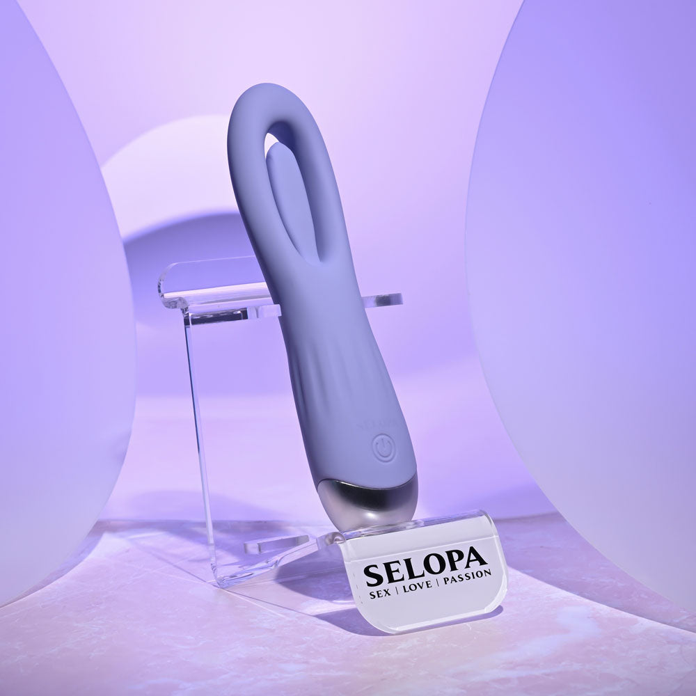 Selopa IN A FLAP - Purple 15cm Flicking Stimulator