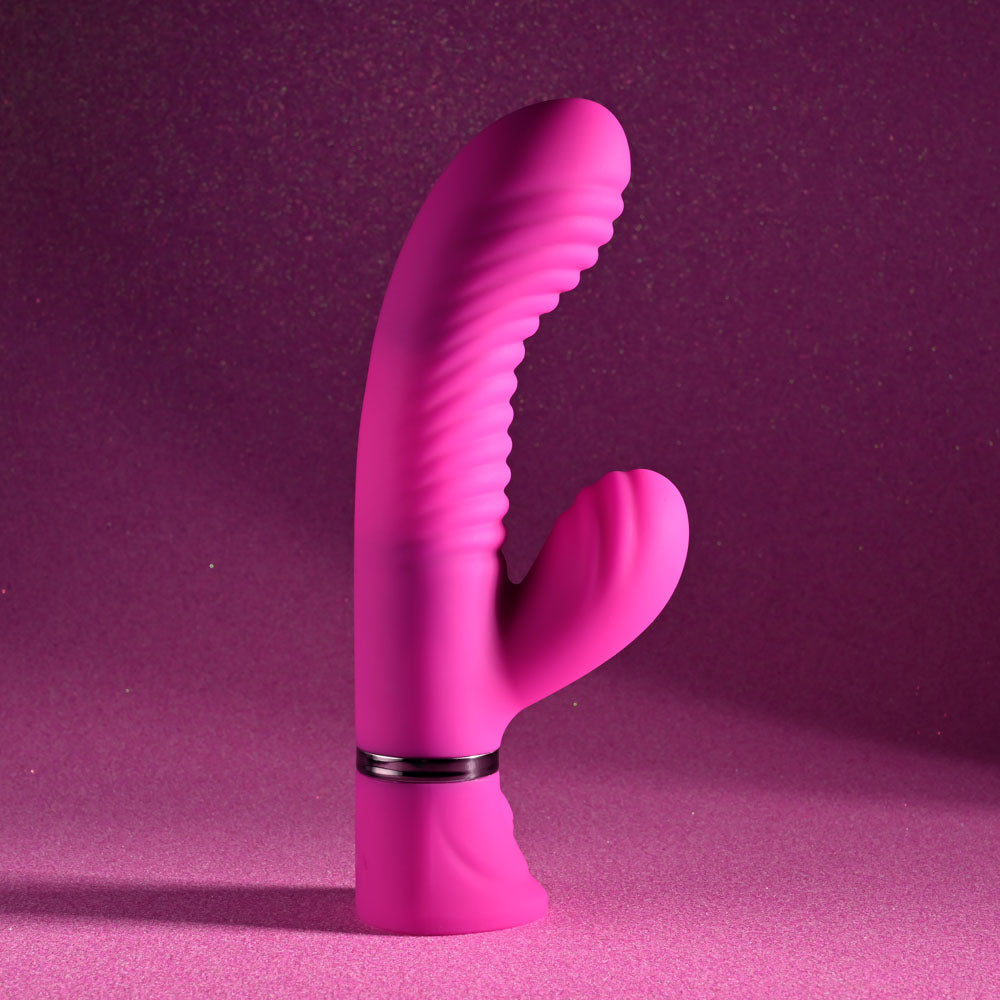 Selopa NEXT WAVE - Pink 16.4cm Dual Vibrator