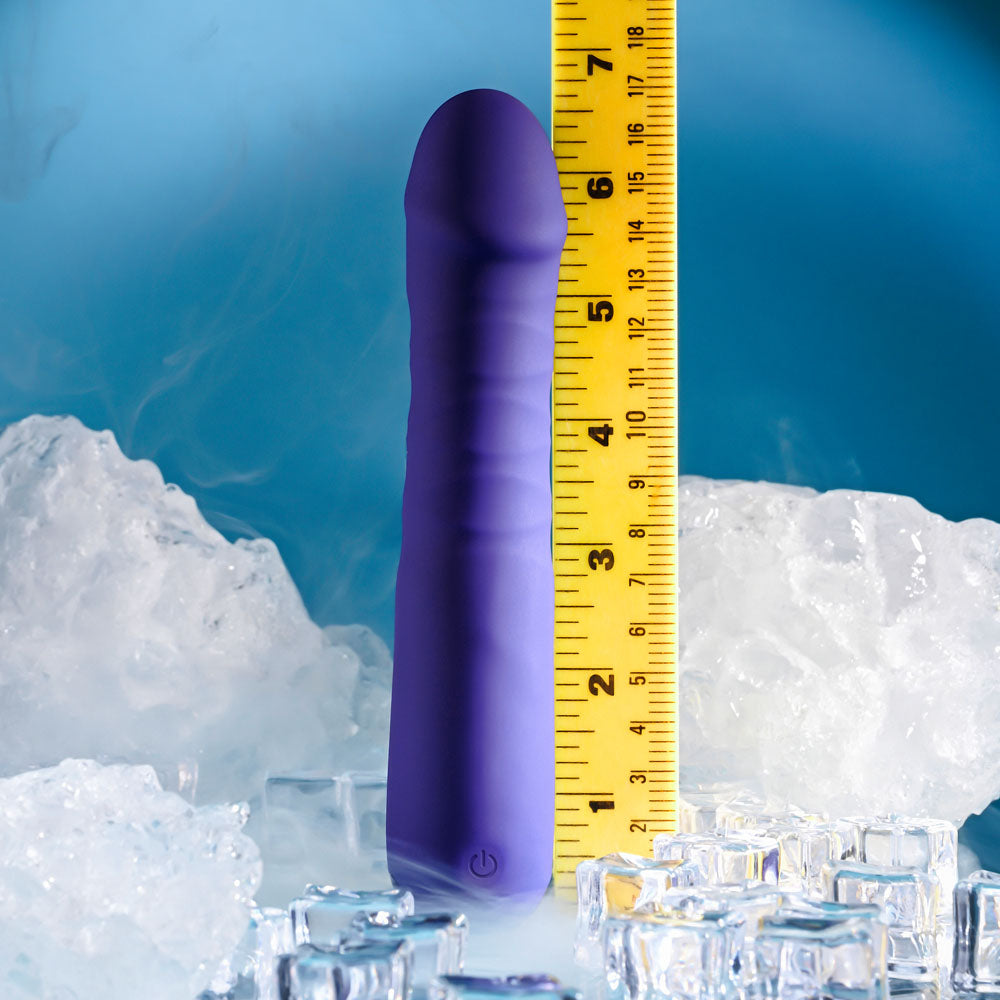 Selopa AMBITION - Purple 17cm Thrusting Vibrator