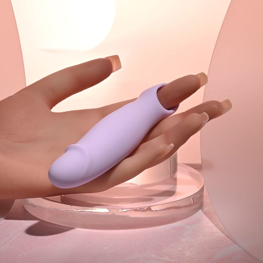 Selopa PETITE PECKER - Purple 11.7cm USB Rechargeable Mini Vibrator