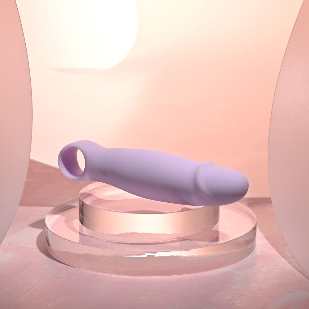 Selopa PETITE PECKER - Purple 11.7cm USB Rechargeable Mini Vibrator