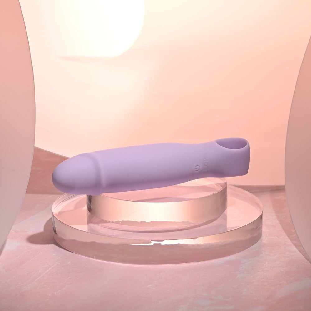 Selopa PETITE PECKER - Purple 11.7cm USB Rechargeable Mini Vibrator