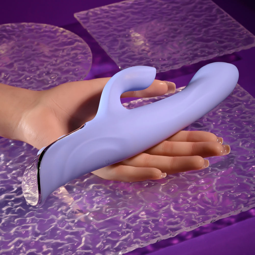 Selopa LAVENDER LOVE - Purple 23.3cm USB Rechargeable Rabbit Vibrator