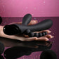 Selopa TRIPLE ACES - Black 19.7cm USB Rechargeable Triple Stimulator Vibrator
