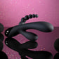 Selopa TRIPLE ACES - Black 19.7cm USB Rechargeable Triple Stimulator Vibrator