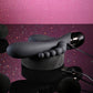 Selopa TRIPLE ACES - Black 19.7cm USB Rechargeable Triple Stimulator Vibrator
