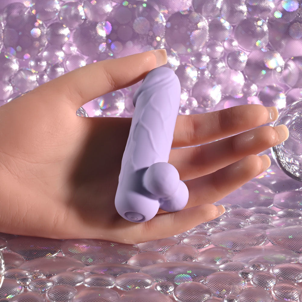Selopa BALLSY BULLET - Purple 9.2cm USB Rechargeable Bullet