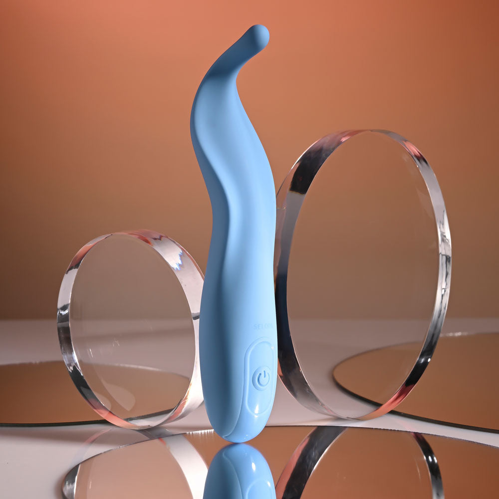 Selopa TENDER TICKLER - Blue 16.2cm Pinpoint Stimulator