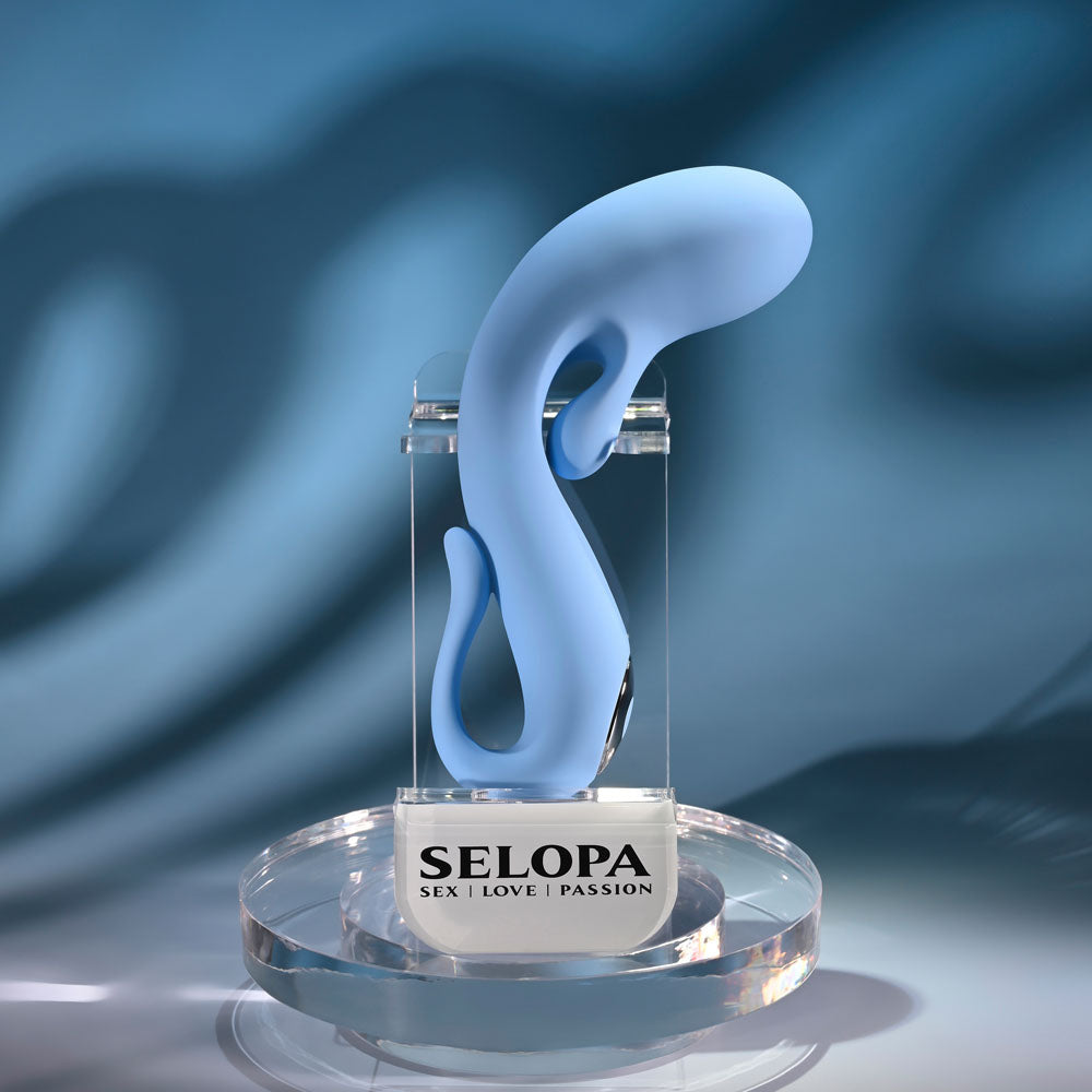 Selopa SMOOTH OPERATOR - Blue USB Rechargeable G-Spot Vibrator