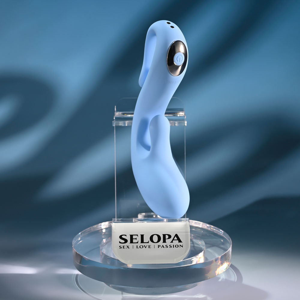 Selopa SMOOTH OPERATOR - Blue USB Rechargeable G-Spot Vibrator
