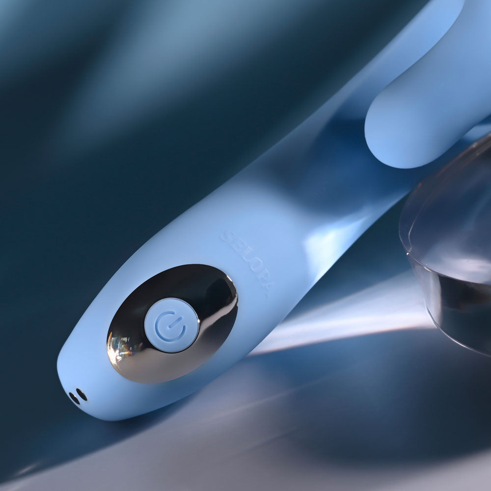 Selopa SMOOTH OPERATOR - Blue USB Rechargeable G-Spot Vibrator