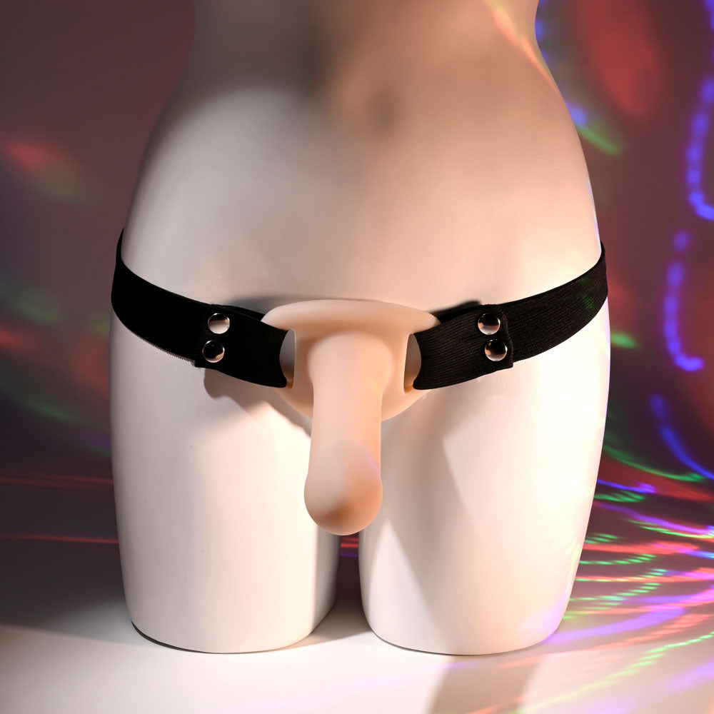 Selopa OUR FIRST HOLLOW STRAP ON LIGHT - Flesh 16.3cm Hollow Strap-On