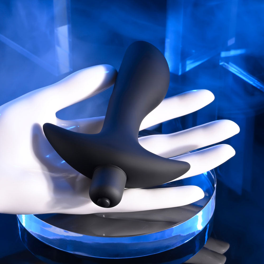 Selopa P-SPOT TRAINER - Black 12.7cm Vibrating Prostate Massager