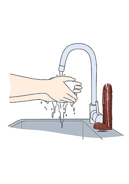 Shots Toys | Dicky Soap With Balls - Cum Covered - Brown