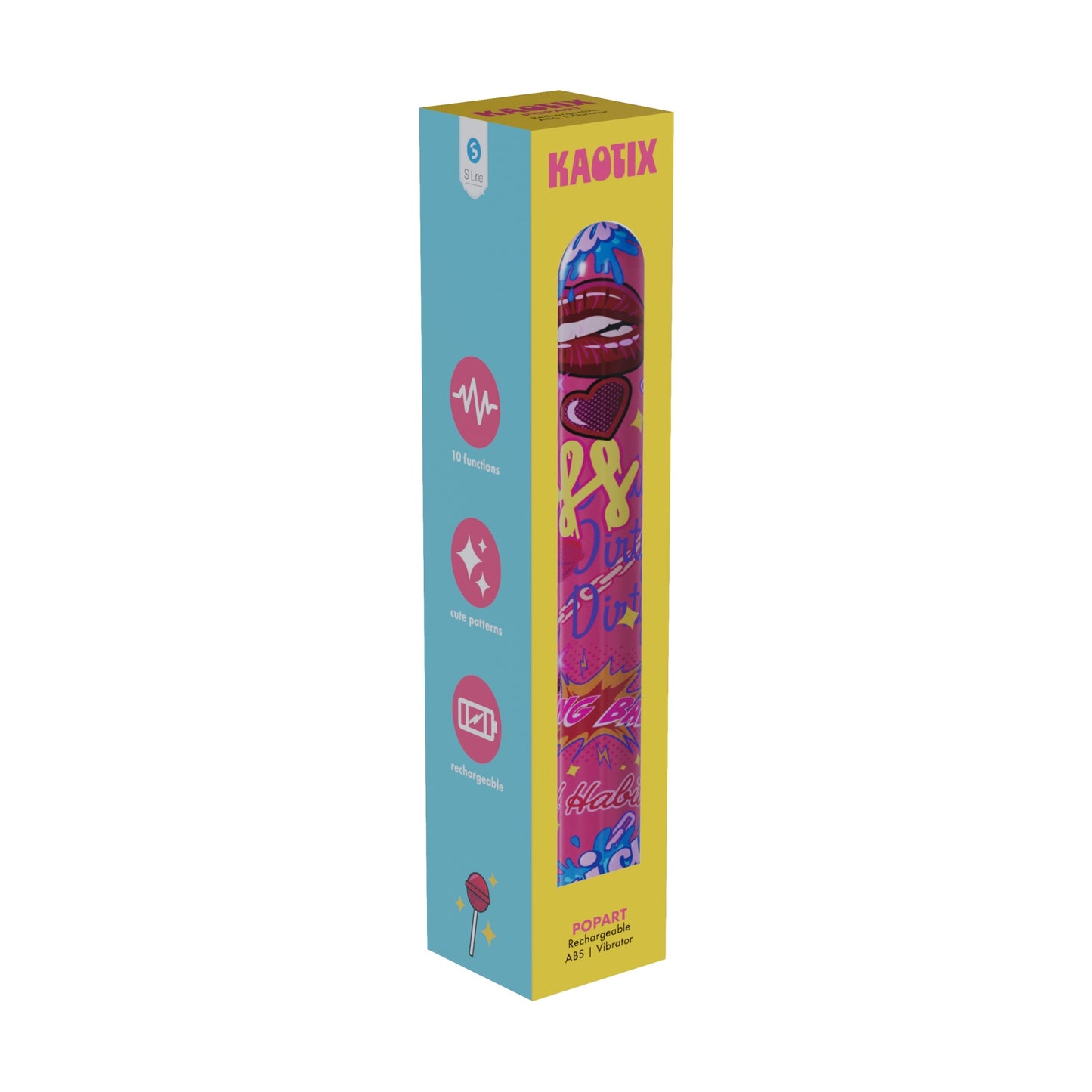 Shots Toys | S-LINE Kaotix Vibrators Display Box - Counter Display of 4x5 each