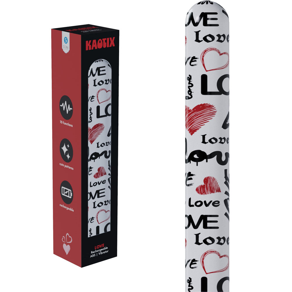 Shots Toys | S-LINE Kaotix Love - White 17.8cm Vibrator