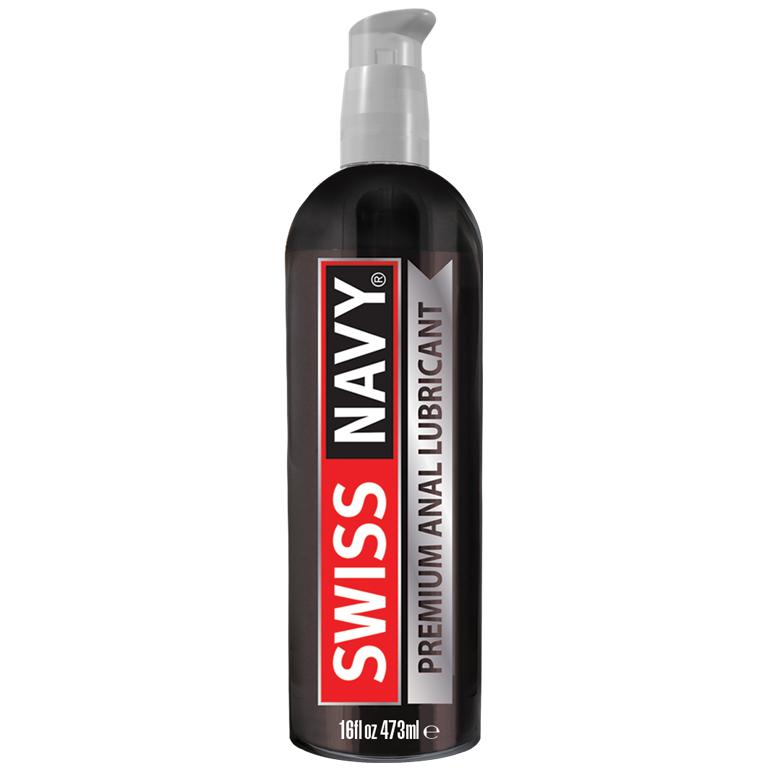 Swiss Navy Premium Anal Silicone Lubricant 16oz/473ml