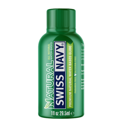 Swiss Navy All Natural Water Based Lubricant 1oz/29.5ml