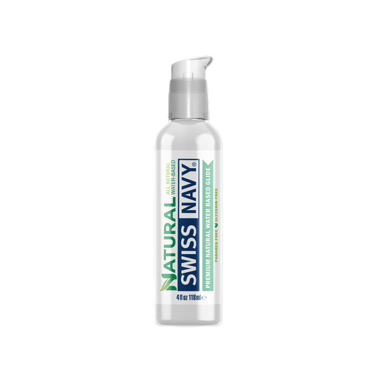 Swiss Navy All Natural Water Based Lubricant 4oz/118ml