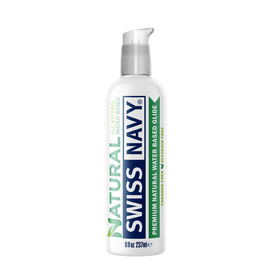 Swiss Navy All Natural Water Based Lubricant 8oz/237ml