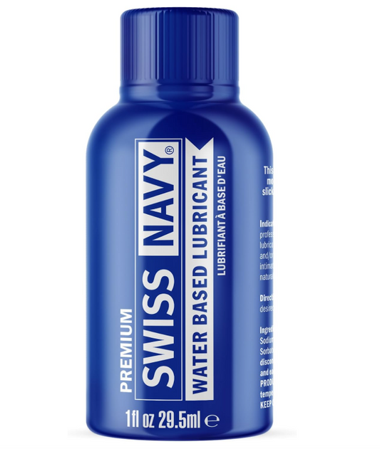 Swiss Navy Premium Water Based Lubricant 1oz/29.5ml