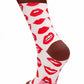 Shots Toys | Socks Lip Love Adult Novelty Size 36-41 or 42-46