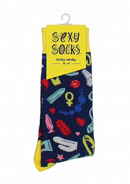 Shots Toys | Socks Kinky Minxy Adult Novelty Size 42-46