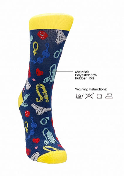 Shots Toys | Socks Kinky Minxy Adult Novelty Size 42-46