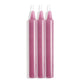 Sportsheets LaCire Drip Pillar Candles - Violet Drip Candles - Set of 3