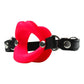 Sportsheets Sex & Mischief Silicone Lips Gag Red