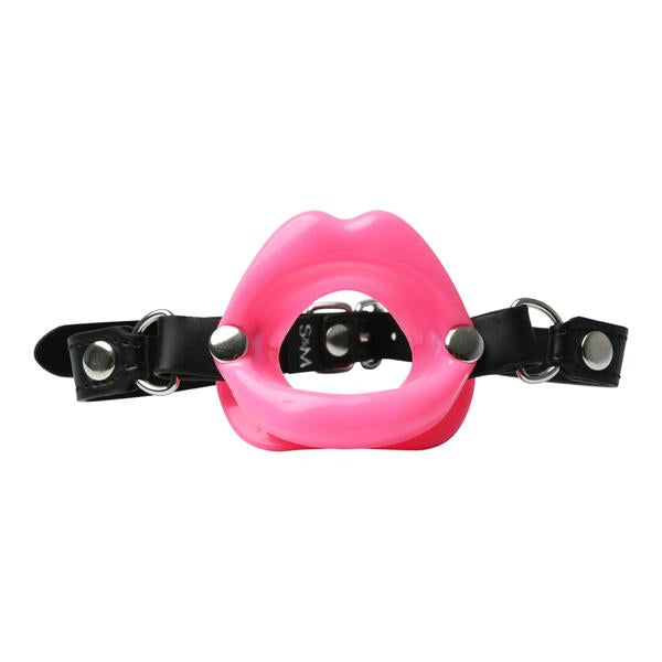 Sportsheets Sex & Mischief Silicone Lips Gag Pink
