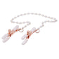 Sportsheets Sex & Mischief Peaches n CreaMe Pearl Nipple Clamps