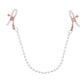 Sportsheets Sex & Mischief Peaches n CreaMe Pearl Nipple Clamps