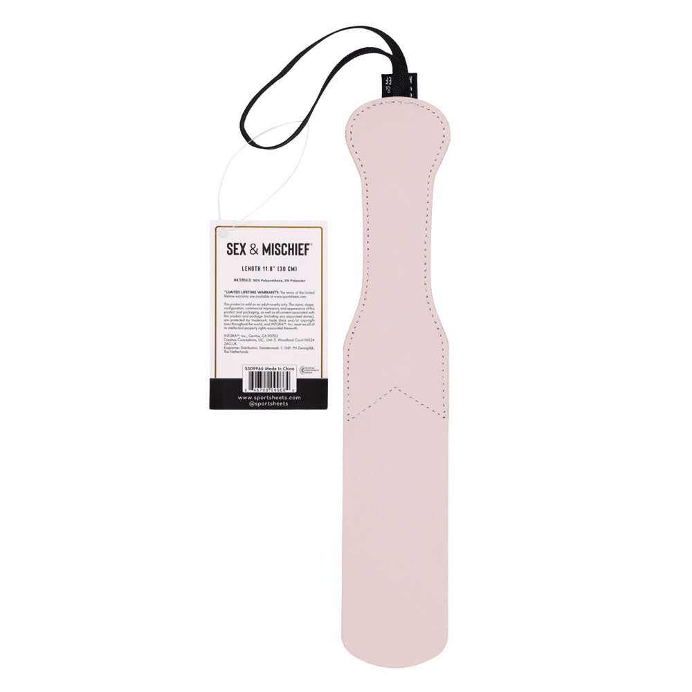 Sportsheets Sex & Mischief Peaches n CreaMe Impression Paddle